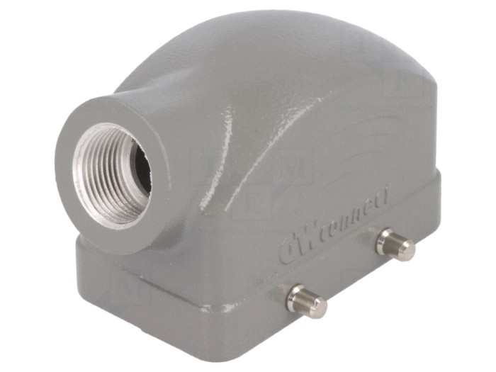 Conector carcasă metalică pe cablu