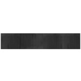 Cumpara ieftin Covor dreptunghiular, gri, 80x400 cm, bambus