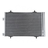 Condensator climatizare AC Citroen C5; Peugeot 508, motor: 1.6 HDI, 1.6 THP, Condensator cu uscator integrat, miez si rezervor din aluminiu brazat,