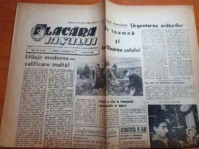 flacara iasului 21 noiembrie 1964- art. comuna tatarusi raionul pascani foto