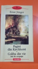 PAGINI DIN KIRCHHORST. COLIBA DIN VIE - ERNST JUNGER