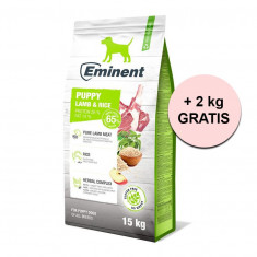 Eminent Puppy Lamb &amp; Rice High Premium 15 kg + 2 kg GRATUIT