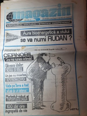 magazin 15 februarie 1992--art. despre cernobal,cine mai numara victimele foto