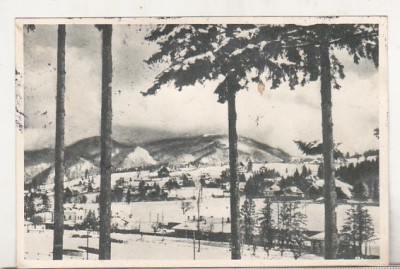 bnk cp Predeal - Vedere spre Piatra Mare - circulata 1962 - Libraria noastra foto