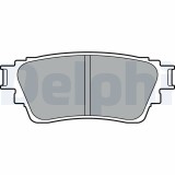 DELPHI LP3408 set placute frana,frana disc