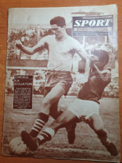 revista sport februarie 1962-stadionul din constanta,petrolul ploiesti in turneu foto