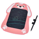 Tableta grafica de desenat pentru copii, color de 9.8 inch diagonala, ecran 6.3 inch,model catelus - Roz