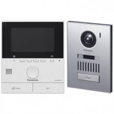 Sistem wireless video intercom smartphone Panasonic VL-SVN511FX LED Alb/Argintiu foto