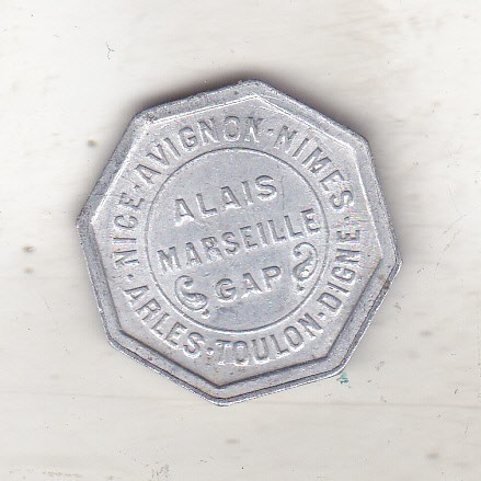 bnk mnd Franta Provence 25 centimes 1921