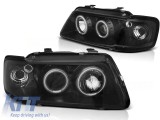 Set de faruri tuning cu ochi de &icirc;nger halogen, potrivit pentru Audi A3 8L 08.1996-08.2000, stanga si dreapta Performance AutoTuning