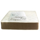 Set Saltea ortopedica cu arcuri, Venetia Super Ortopedica Lux Flexa 160x200x30cm, fermitate tare, plasa arcuri tip Bonell, reversibila, sistem aerisir