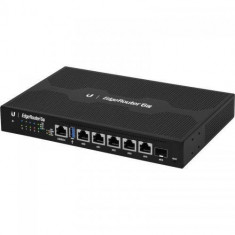 Router wireless Ubiquiti Gigabit EdgeRouter 6P 5x porturi foto