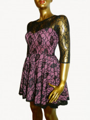 Rochie din dantela Pretty Girl Pink foto