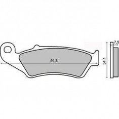 Placute frana Gas Gas/Honda HM Cod Produs: MX_NEW 225100920RM