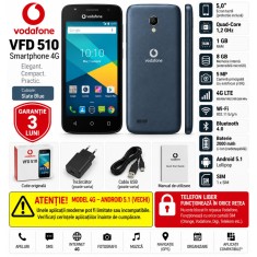 Telefon Vodafone VFD 510 5 4G LTE 8GB Slate Blue , Utilizat , Garantie