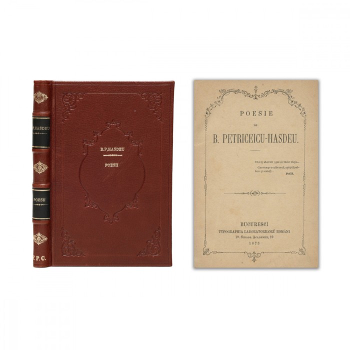 B. Petriceicu-Hasdeu, Poesie, 1873