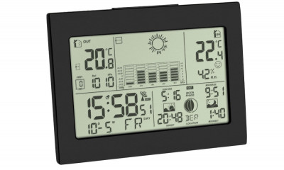 Statie meteo fara fir cu senzor exterior TFA Dostmann Horizon 35.1155.01 - RESIGILAT foto