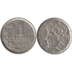 Brazilia 1970 - 1 cruzeiro, circulata