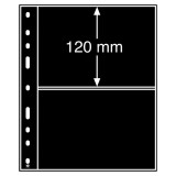Folie plastic Optima pt bancnote, carti postale, 2 randuri, set 10 buc - 322646