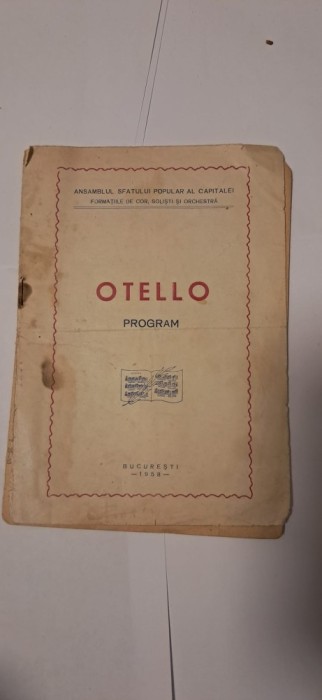 Carte otello bucuresti