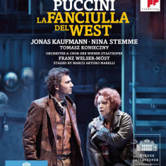 Puccini: La Fanciulla Del West Blu Ray Disc | Marco Arturo Marelli, Jonas Kaufmann