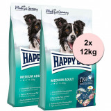 Happy Dog Supreme Fit &amp;amp; Vital Medium Adult 2 x 12 kg
