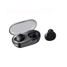 Casti Bluetooth Wireless Techstar&reg; TWS Earbud cu Tehnologie BT 5.0 Negru