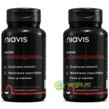 Pachet Ashwagandha 400mg 60cps+60cps