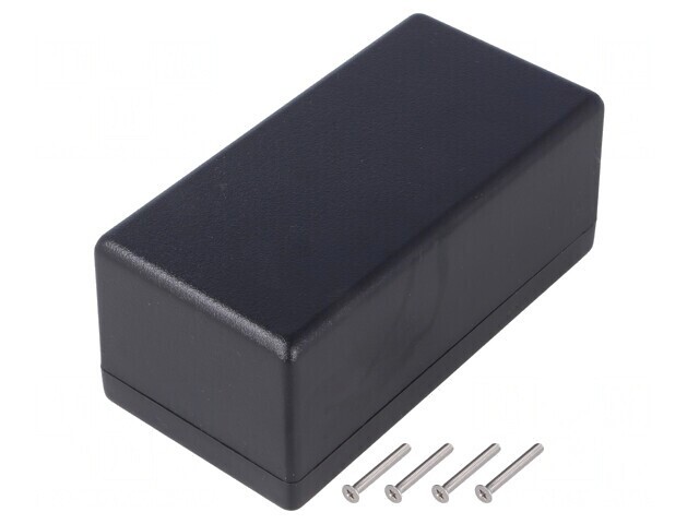 Carcasă Universală Neagră ABS 66x131x55mm