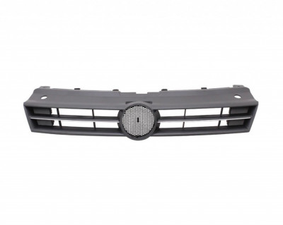 Grila radiator VW Polo (6R), 08.2009-12.2017, negru, 6R0853651C, 953305 , cu ornament cromat foto