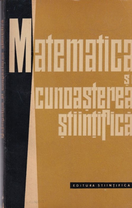 Matematica si cunoasterea stiintifica