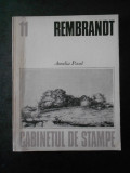 AMELIA PAVEL - REMBRANDT. CABINETUL DE STAMPE (1982)