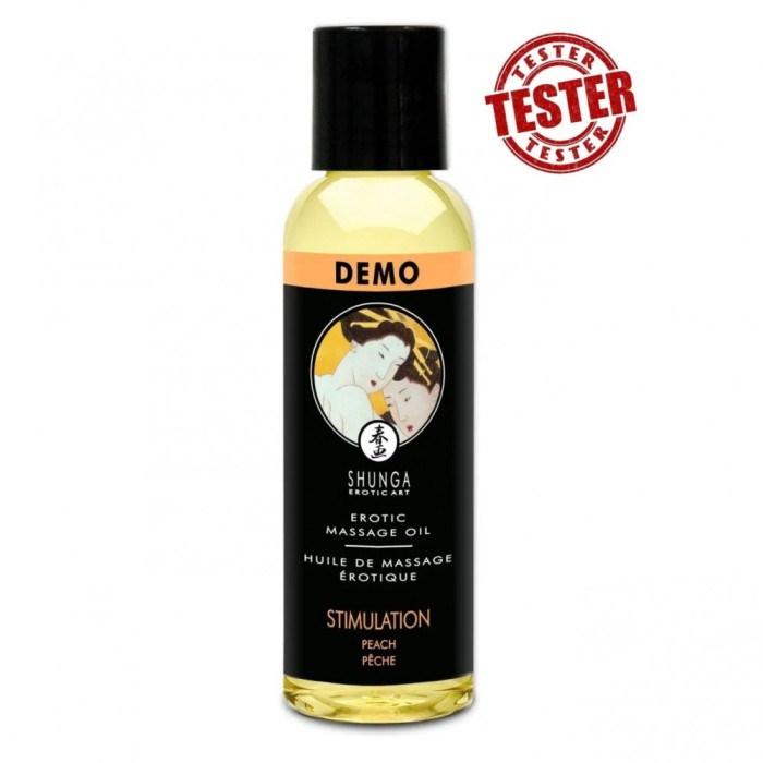 Ulei de Masaj Shunga Stimulation, Piersica, 60ml#