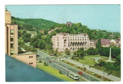 CPIB 18437 CARTE POSTALA - BRASOV. CASA ARMATEI, AUTOBUZ, AUTOTURISM foto
