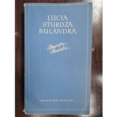 Amintiri...Amintiri-Lucia Sturdza Bulandra