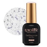 Cumpara ieftin Top Coat LUXORISE - Dot Elegance, White Whisp 10ml