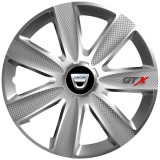 Set 4 Capace Roti GTX Gri R14, Pentru Dacia