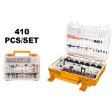 Cumpara ieftin Set Trusa Accesorii Biax 410 buc pentru gravat Ingco AKMG4101