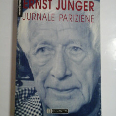 JURNALE PARIZIENE - ERNST JUNGER