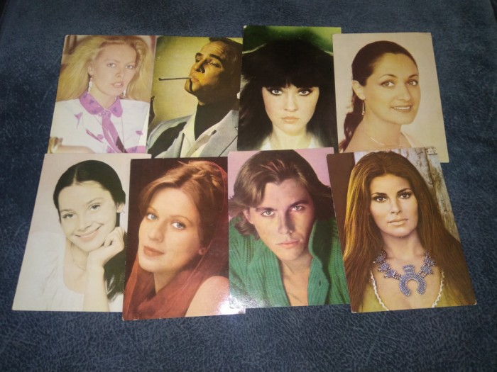 109 CARTI POSTALE ACTORI