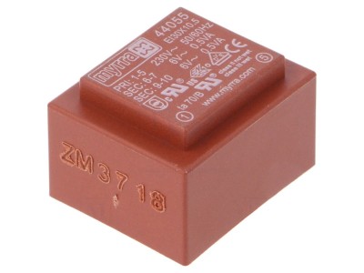 Transformator PCB &amp;Icirc;ncapsulat 1VA 230V-6V foto