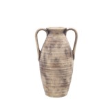 Vaza flori ceramica maro Amfora 23 x 18 x 36 cm