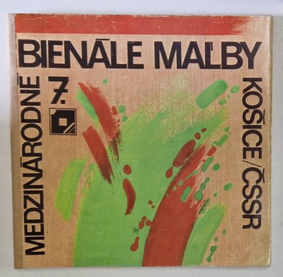 VII. MEDZINARODNE BIENALE MALBY , BIENALA INTERNATIONALA DE ARTA , TEXT IN LIMBA SLOVACA , 1984 foto