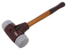 Ciocan SIMPLEX 295mm 335g Rotund Elastomer Lemn