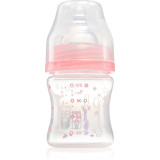 BabyOno Baby Bottle biberon pentru sugari anti-colici 0m+ Pink 120 ml