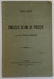 CINCIZECI DE ANI DE PREOTIE A PREOTULUI NICOLAE ABRAMESCU , 1878 - 1928