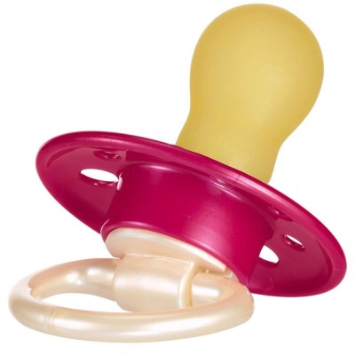 Suzeta latex Cherry Girl, 6+ luni, nip 91003 Children SafetyCare foto