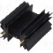 Radiator extrudat, 50.8mm x neagra, FISCHER ELEKTRONIK - SK129-50STC