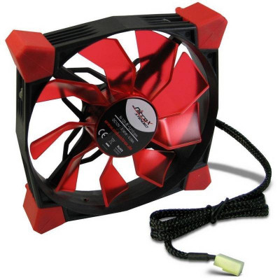 Ventilator Inter-tech cobanitrox xtended N-120-Red LED 120mm 12V foto