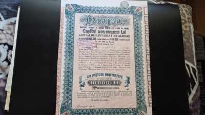 DRAJNA - SOCIETATEA ANONIMA PTR. EXPLOATARE PADURI - 1945 foto